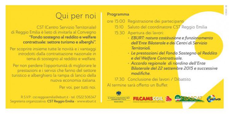 Convegno CST EBURT Reggio Emilia