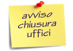 Chiusura uffici