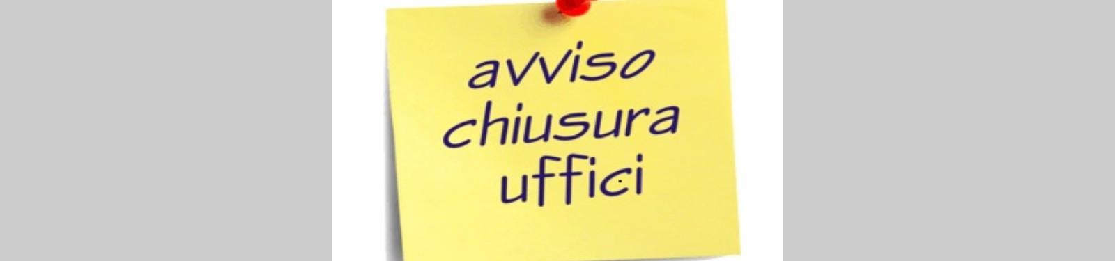 Chiusura uffici