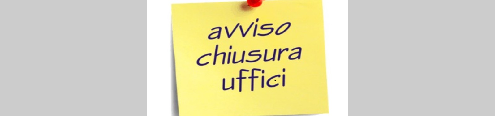 Chiusura uffici